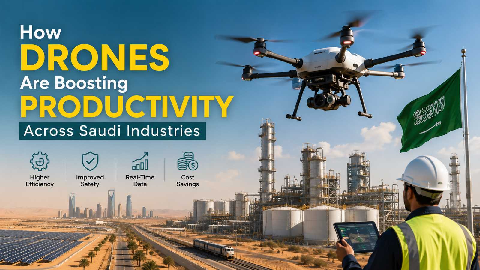 From Field to Factory: How Drones Are Boosting Productivity Across Saudi Industries